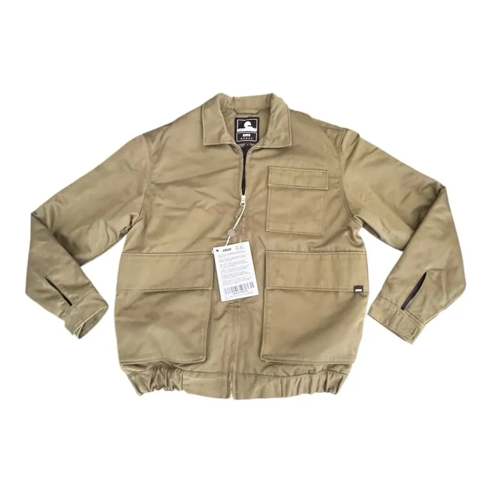 Edwin Europe Military Bomber Lined Martini Olive‎ Men’s Size Small